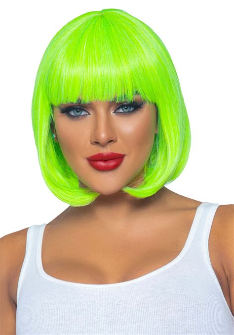 short green wig